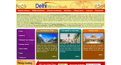Desktop Screenshot of delhiweekendbreaks.com